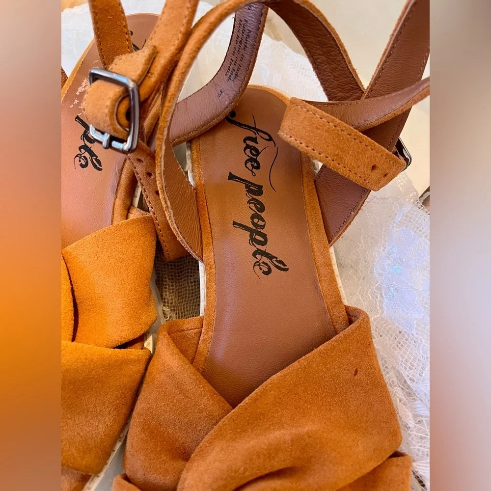 FREE PEOPLE ESSEX ANKLE WRAP SANDAL - Picture 3 of 7